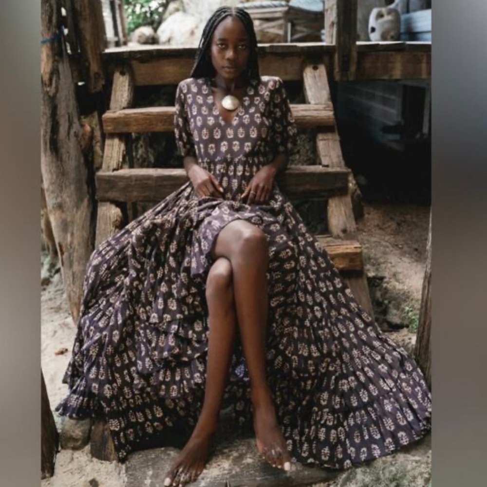 Daughters of India “Chaaya” Maxi Dress